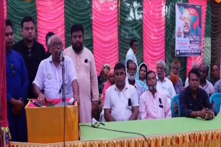আওয়ামী লীগ নেতাকে হত্যা চেষ্টার প্রতিবাদে বিক্ষোভ ও  সমাবেশ